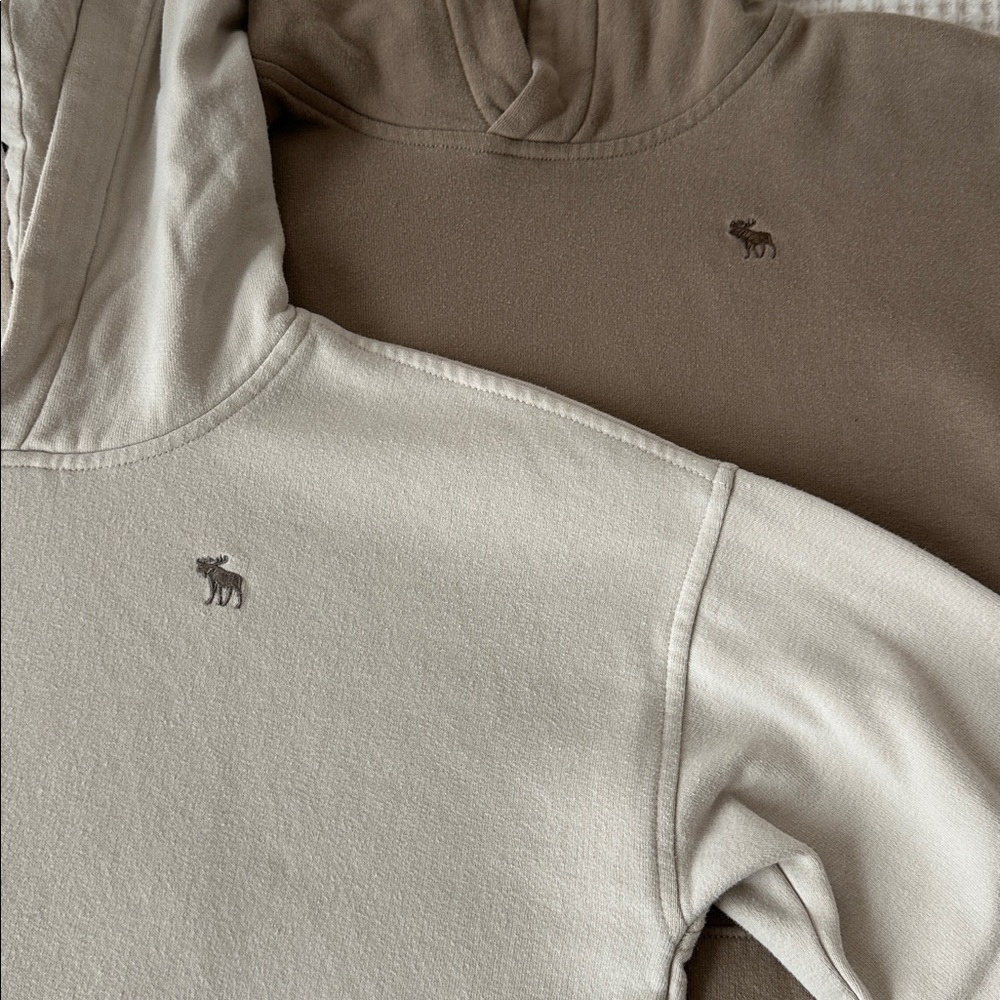 Abercrombie Kids Taupe and Stone hoodies! Boys size 15/16, great used condition! - Picture 14 of 14